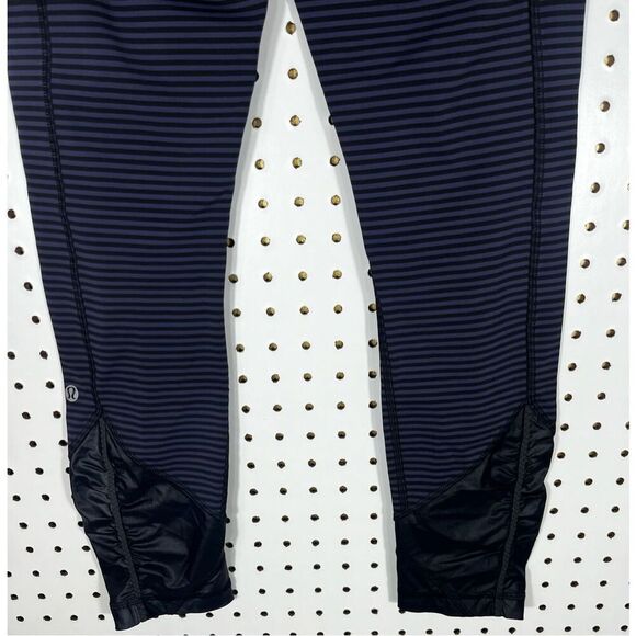 Lululemon striped pace queen leggings size 6 - Picture 4 of 7